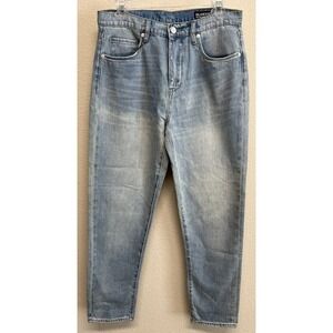 BLANKNYC High Rise Tapered Leg Jeans Women's Size 29 Relaxed Fit Faded
